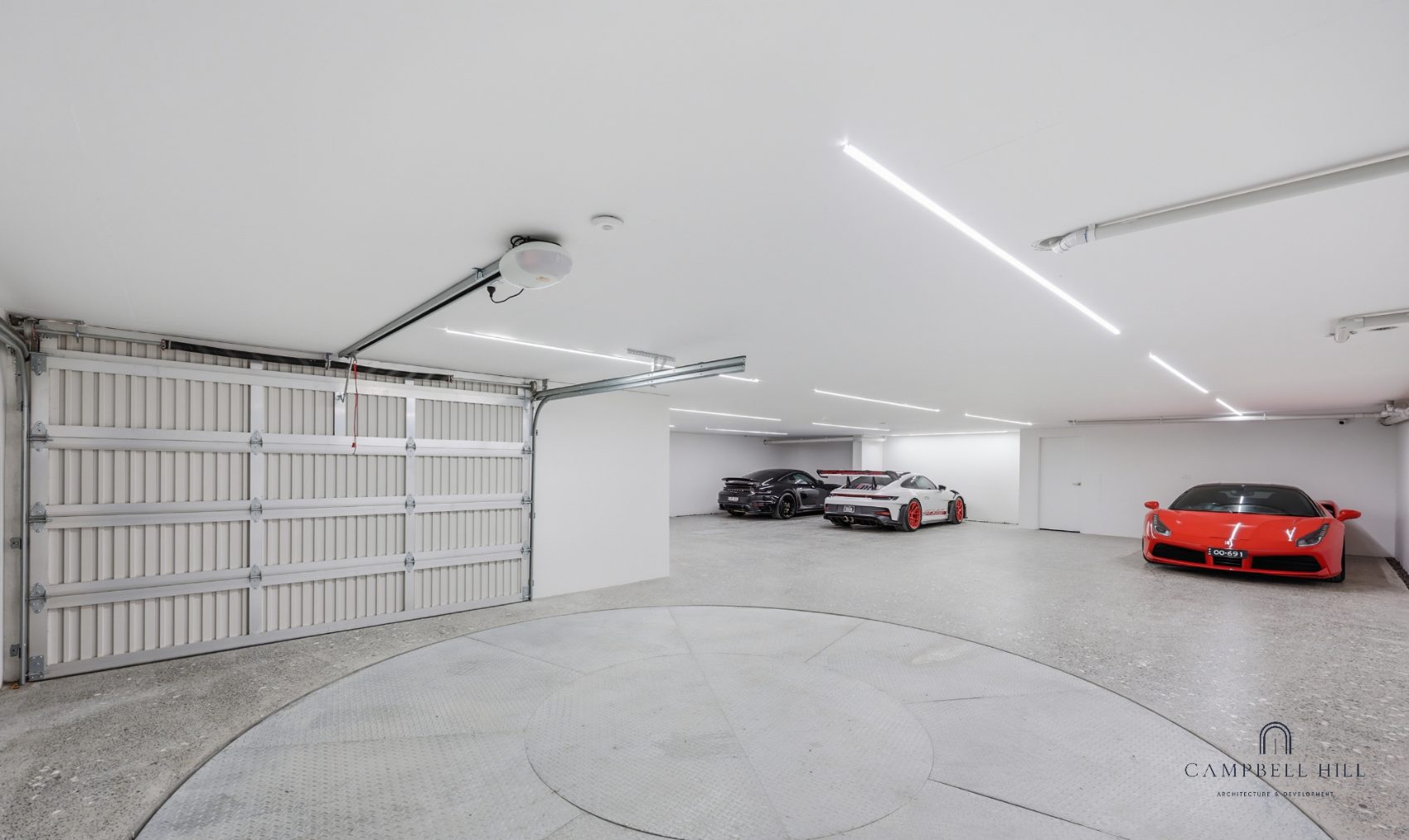 Basement garage
