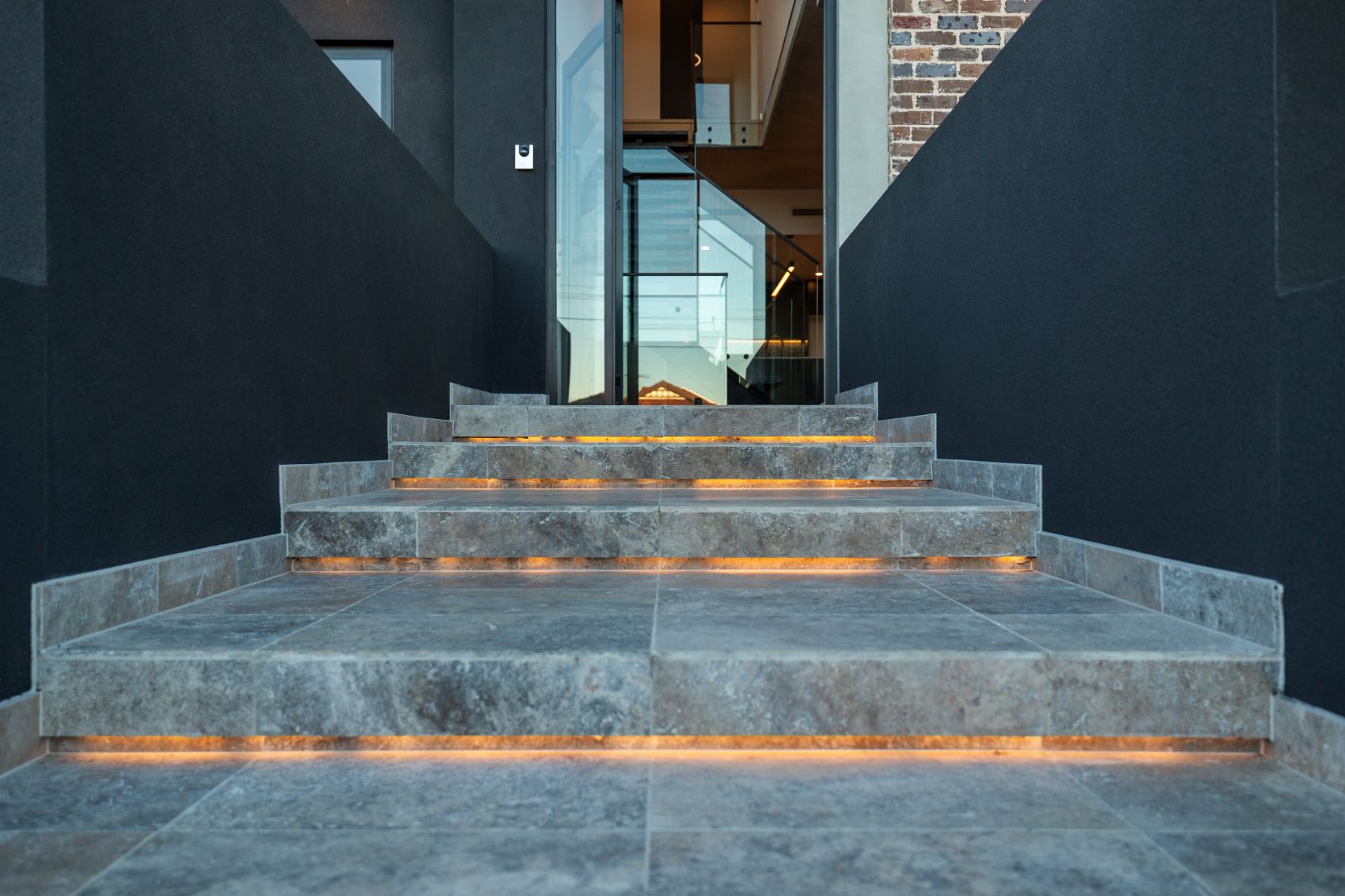 Entry and stair void